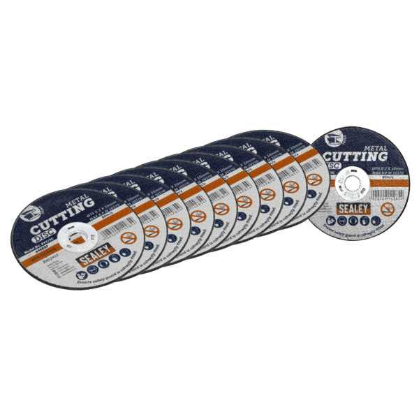 75 x 2mm Cutting Disc 10mm Bore - Pack of 10
