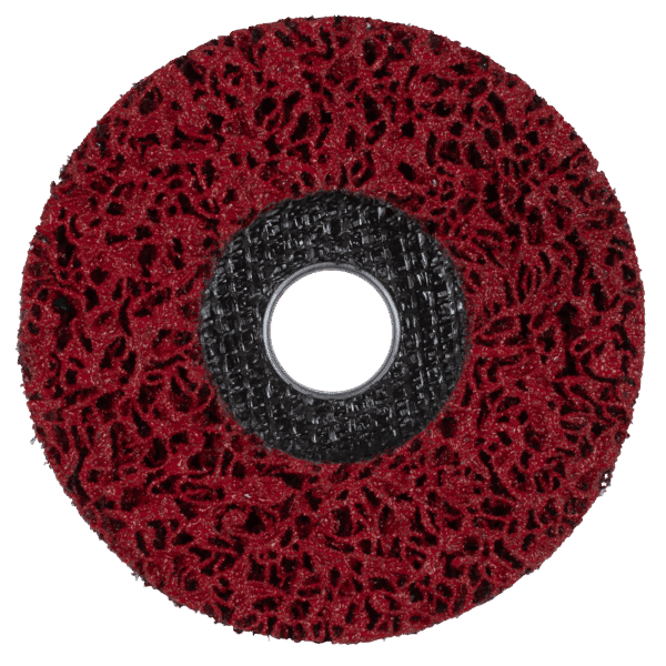 Polycarbide Abrasive Strip Disc 115 x 13 x 22mm - Red