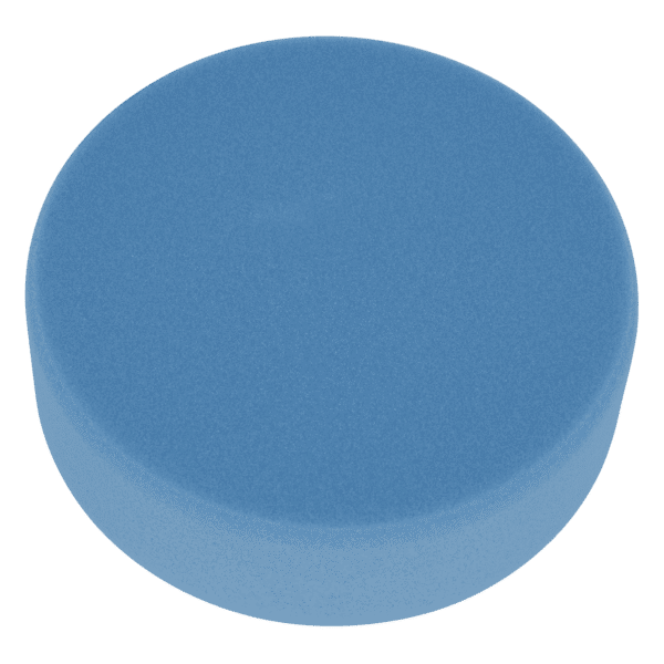 Hook-and-Loop Buffing & Polishing Foam Head 150 x 50mm - Blue/Medium