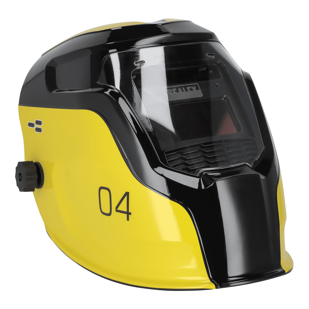 Auto Darkening Welding Helmet Shade 9-13 - Yellow - Image 2