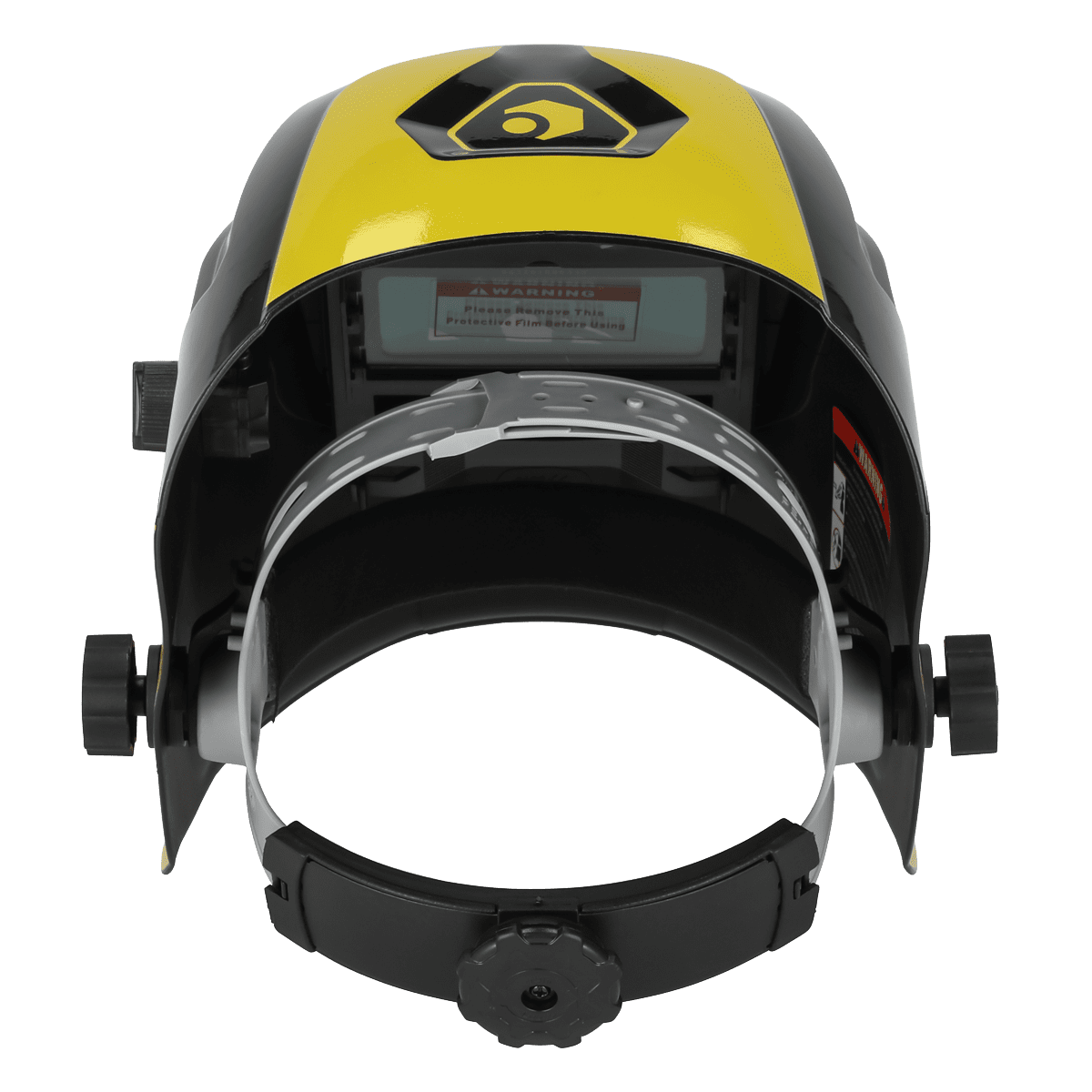 Auto Darkening Welding Helmet Shade 9-13 - Yellow - Image 3