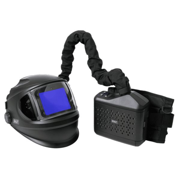 Auto Darkening Welding Helmet with TH3 Powered Air Purifying Respirator (PAPR)