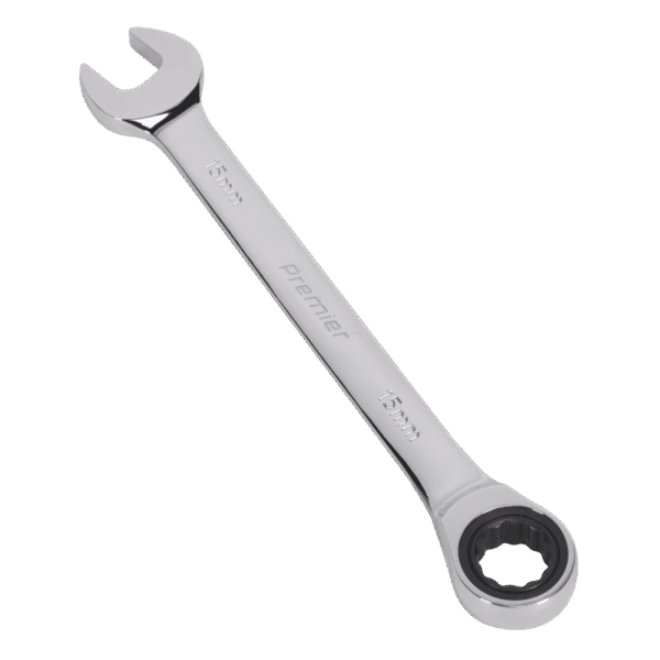 Premier Combination Ratchet Spanner 15mm