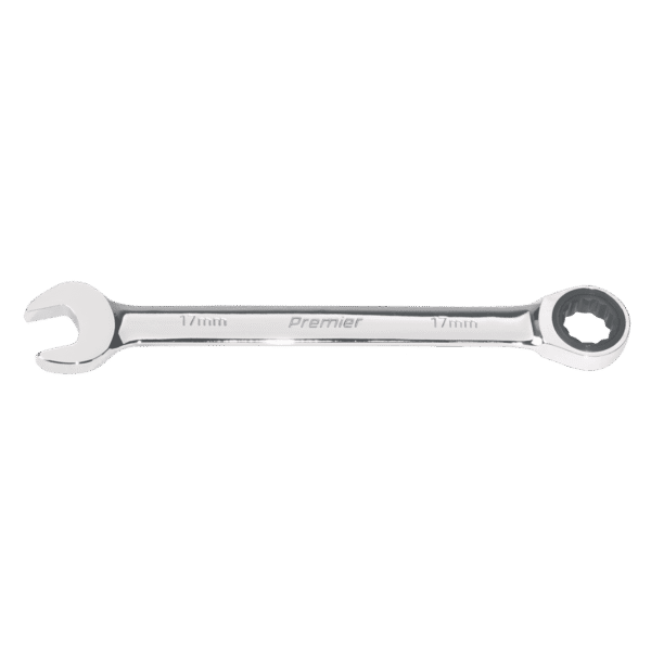 Premier Combination Ratchet Spanner 17mm