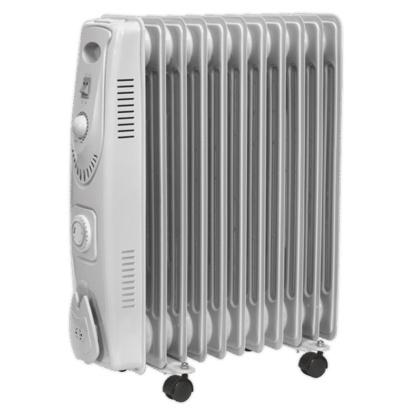 11-Element Oil Filled Radiator with Timer 2500W/230V