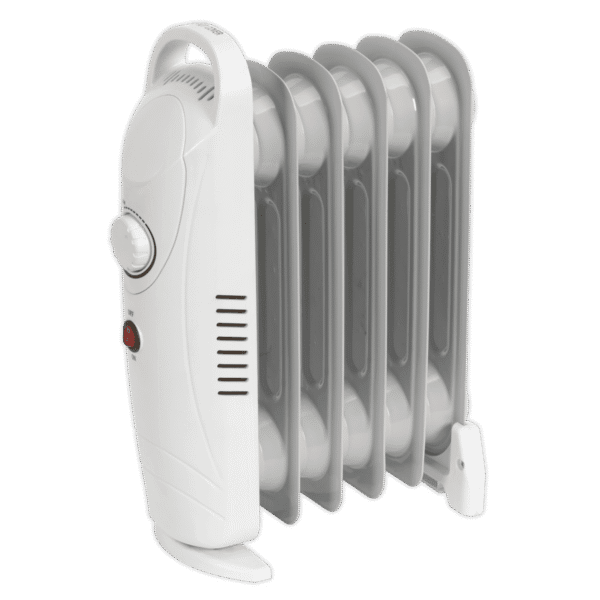 6-Element Oil-Filled Mini Radiator 800W/230V