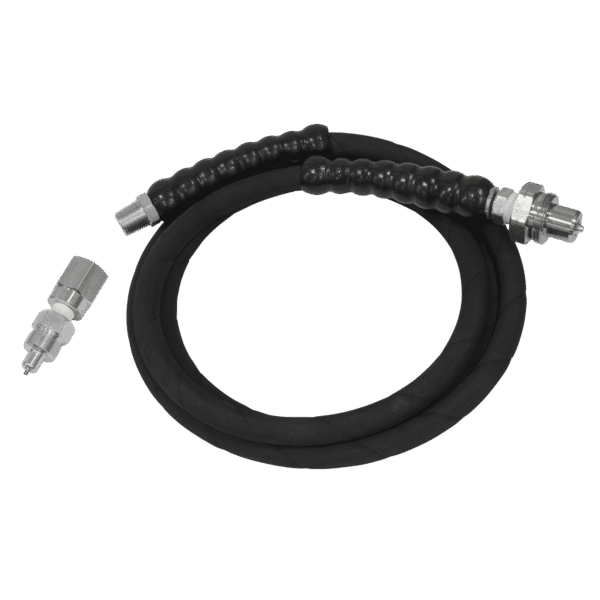 High Pressure Hydraulic Hose 3/8" & 3/8" to 1/4" Adaptor