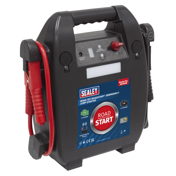 RoadStart® 12V Emergency 6-Cylinder Jump Starter 3.5L