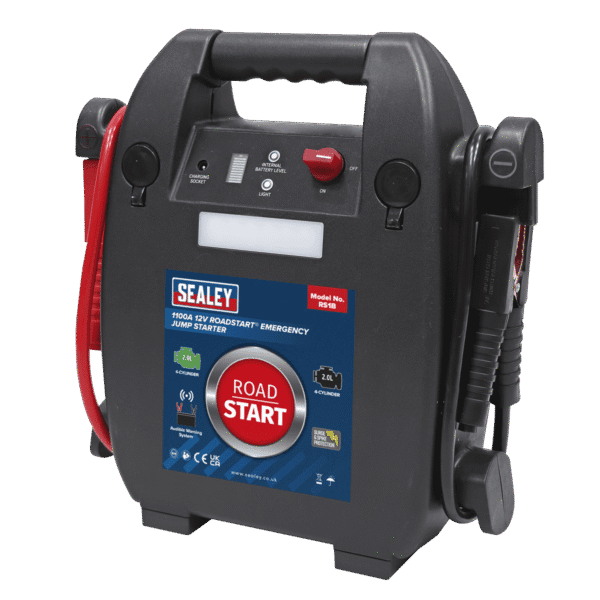RoadStart® 12V Emergency 4-Cylinder Jump Starter 2L