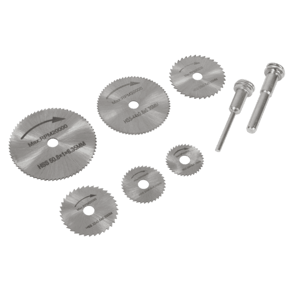 Rotary Drill Saw Blade Set 8pc