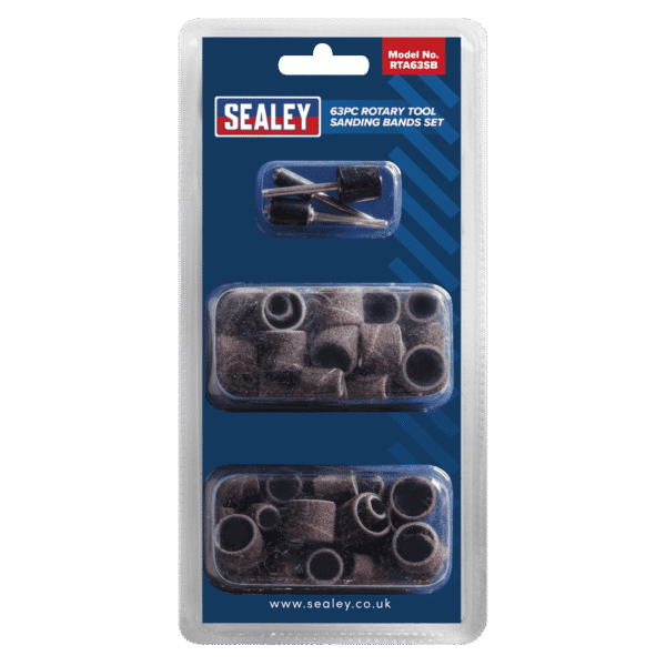 Rotary Tool Sanding Bands Set 63pc