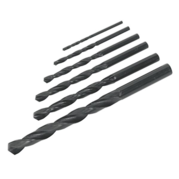 Siegen HSS Drill Bit Set 6pc - DIN 338