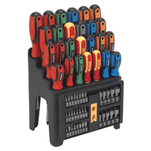 Siegen Screwdriver, Bit & Nut Driver Set 61pc