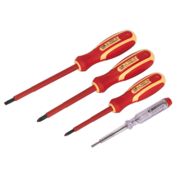 Siegen Electrician's Screwdriver Set 4pc - VDE Approved