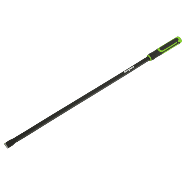 Siegen Heavy-Duty Straight Pry Bar with Hammer Cap 900mm