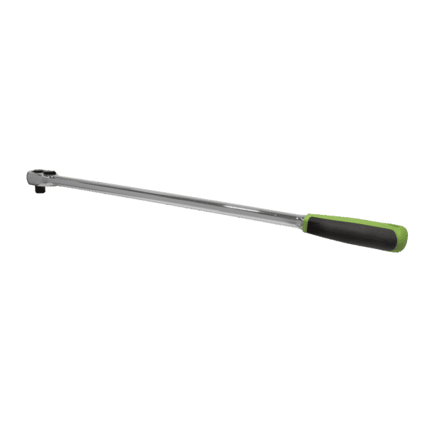Siegen Extra-Long Pear-Head Ratchet Wrench with Flip Reverse 1/2"Sq Drive