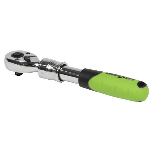 Siegen Extendable Ratchet Wrench 1/4"Sq Drive