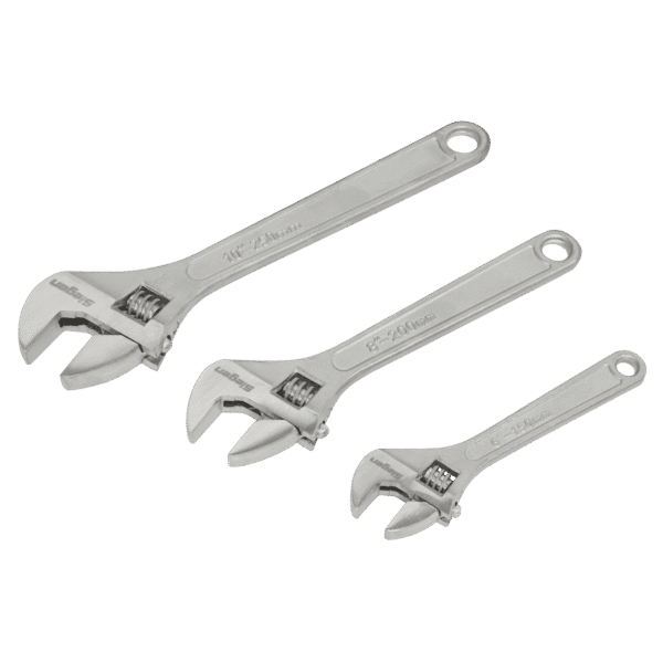 Siegen Adjustable Wrench Set 3pc