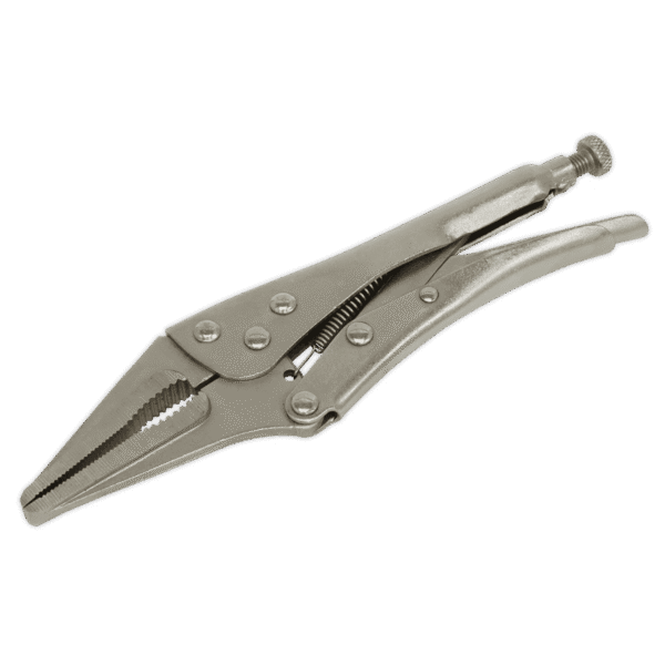 Siegen Long Nose Locking Pliers 225mm