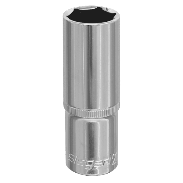 Siegen Deep Socket 1/2"Sq Drive 21mm