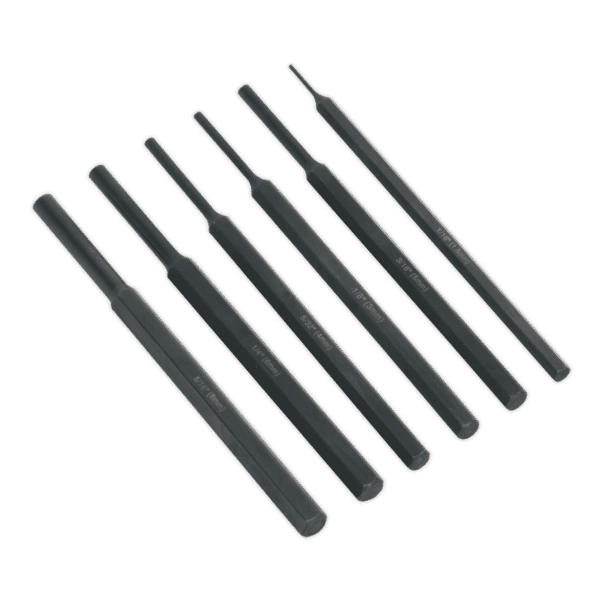 Siegen Parallel Pin Punch Set 6pc