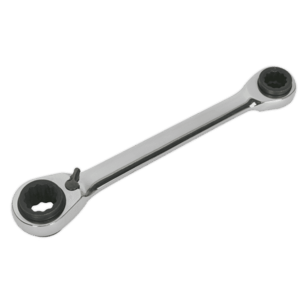 Siegen 4-in-1 Reversible Ratchet Ring Spanner