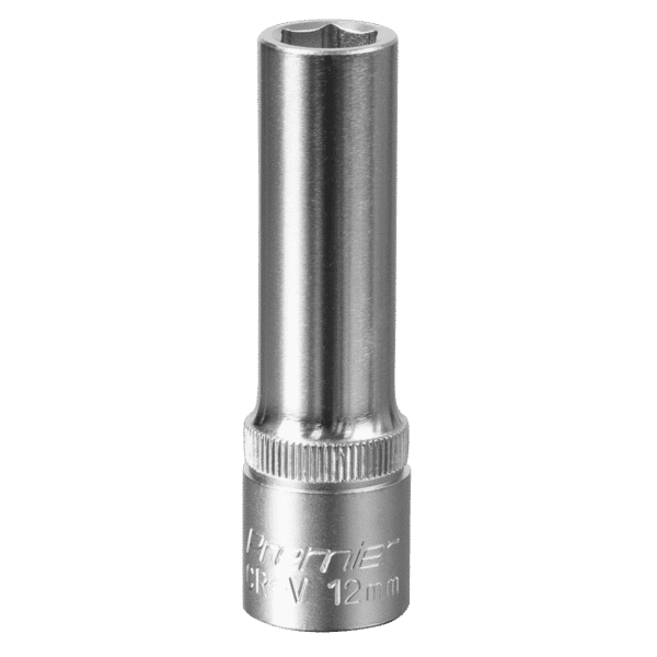 Premier Deep Socket 1/2"Sq Drive 12mm