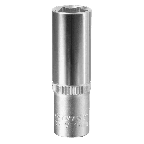 Premier Deep Socket 1/2"Sq Drive 17mm