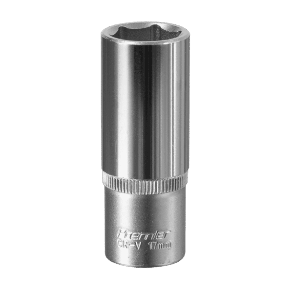 Premier Deep Socket 3/8"Sq Drive 17mm