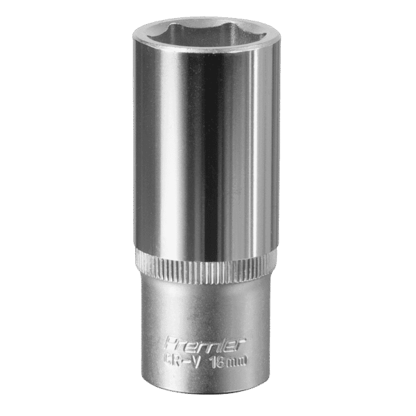 Premier Deep Socket 3/8"Sq Drive 18mm