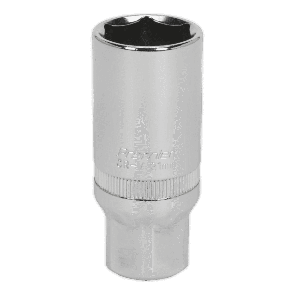 Premier Spark Plug Socket 3/8"Sq Drive 21mm