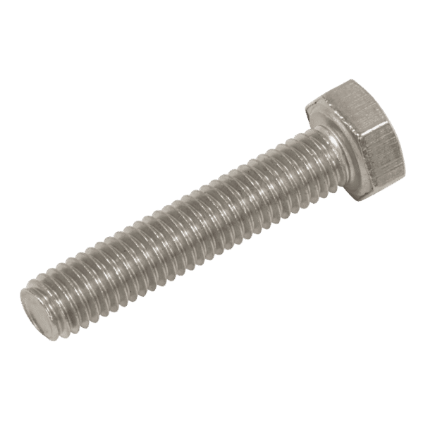 Stainless Steel Hex Head Set Screw DIN 933 - M5 X 25 A2 - Pack of 50