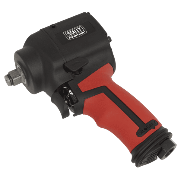 Premier Twin Hammer Stubby Air Impact Wrench 1/2"Sq Drive
