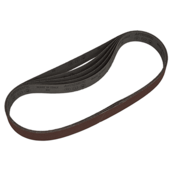 25 x 762mm Sanding Belt 80Grit - Pack of 5