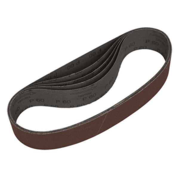 50 x 686mm Sanding Belt 60Grit - Pack of 5
