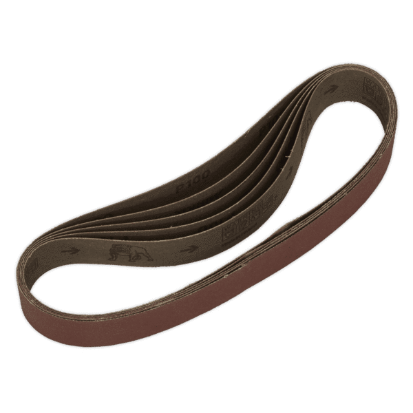 30 x 540mm Sanding Belt 100Grit - Pack of 5