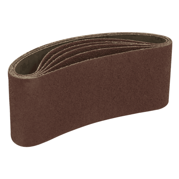 76 x 457mm Sanding Belt 60Grit - Pack of 5