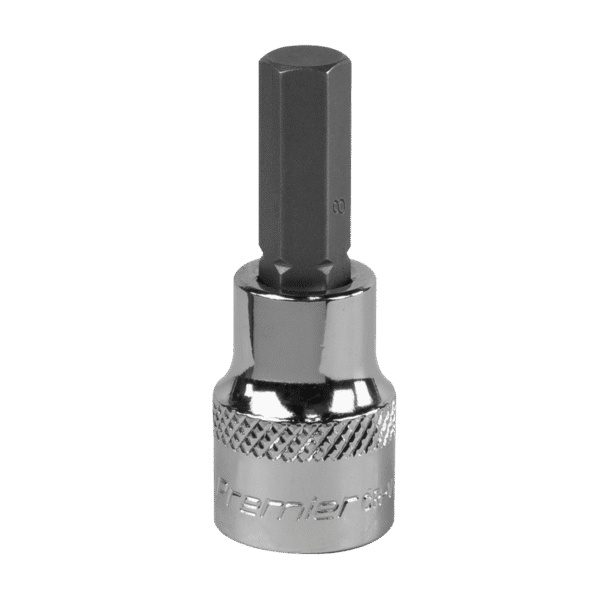 Premier Hex Socket Bit 3/8"Sq Drive 8mm