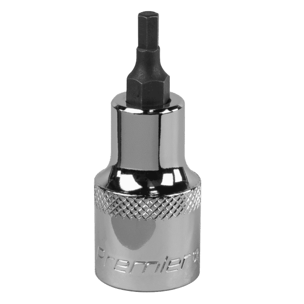 Premier Hex Socket Bit 1/2"Sq Drive 4mm