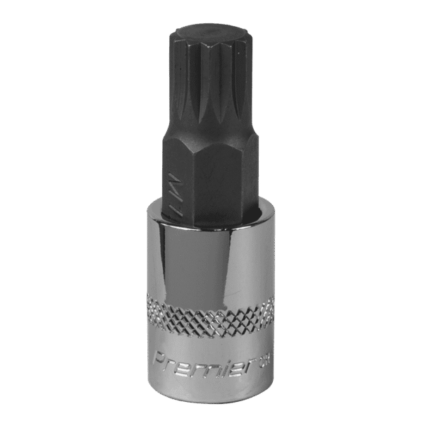 Premier Spline Socket Bit 3/8"Sq Drive M12