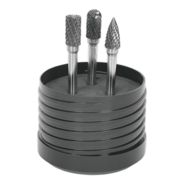 Tungsten Carbide Rotary Burr Set 3pc
