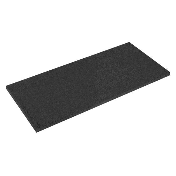 Easy Peel Shadow Foam® 1200 x 550 x 30mm - Black/Black