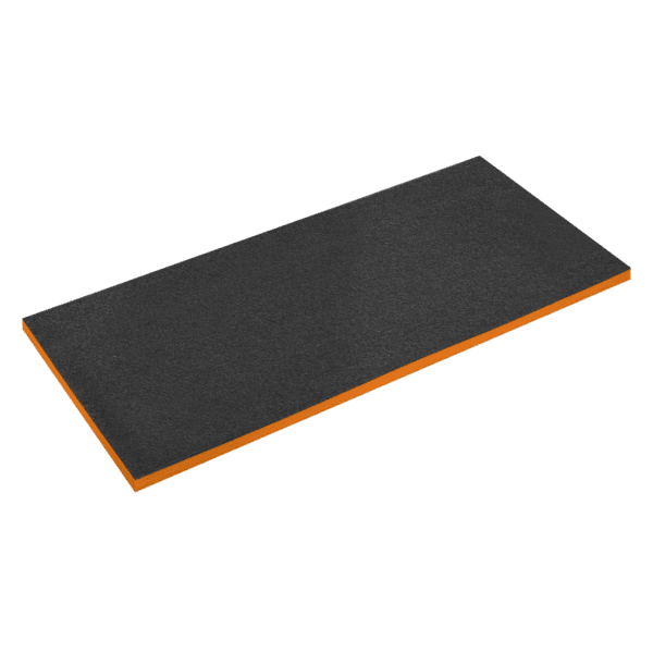 Easy Peel Shadow Foam® 1200 x 550 x 30mm - Orange/Black