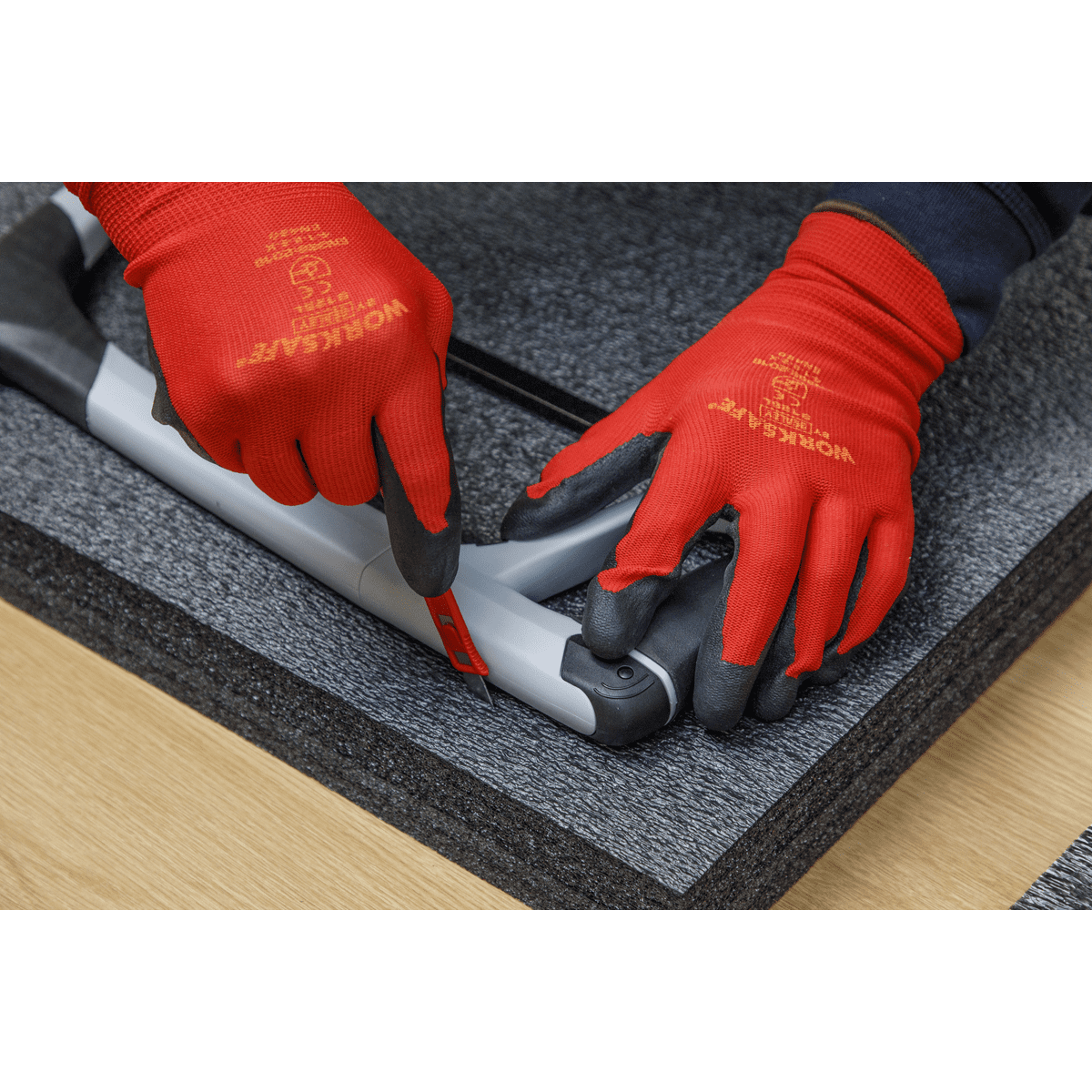Easy Peel Shadow Foam® 1200 x 550 x 50mm - Black/Black - Image 2