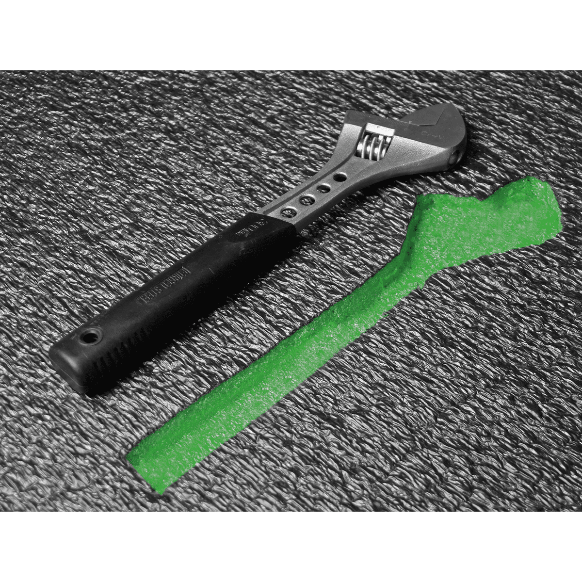 Easy Peel Shadow Foam® 1200 x 550 x 30mm - Green/Black - Image 5