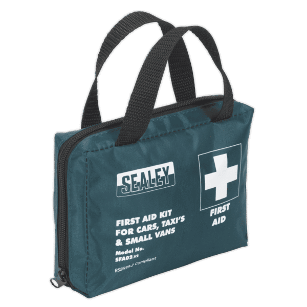 Medium First Aid Kit for Cars, Taxis & Small Vans - BS 8599-2 Compliant