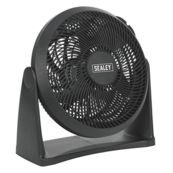 12" Small Desk Fan 3-Speed 230V