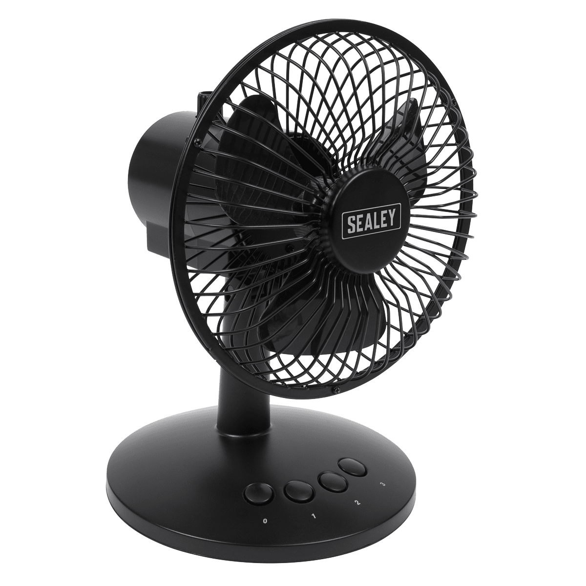 6" Small Oscillating USB Desk Fan 3-Speed