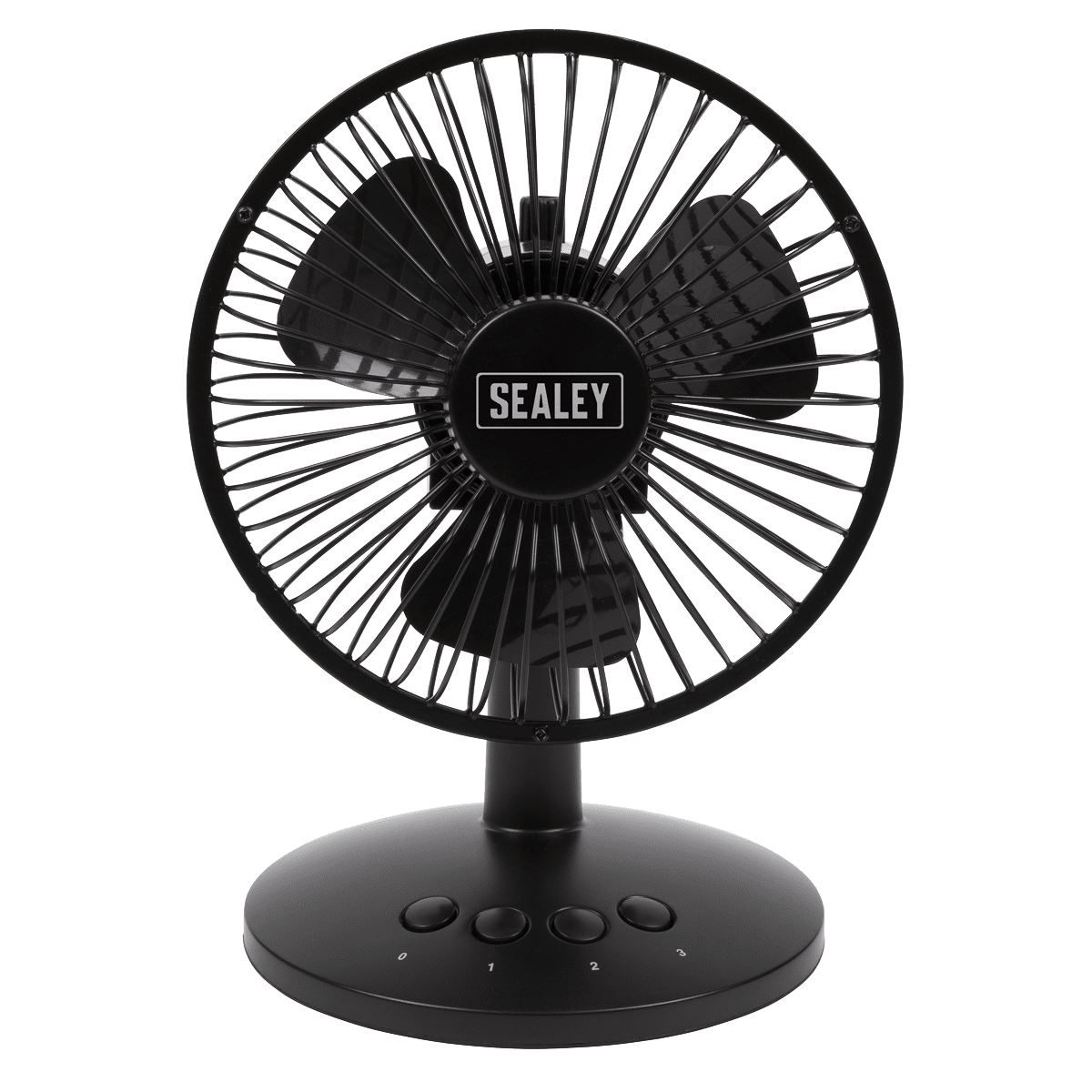 6" Small Oscillating USB Desk Fan 3-Speed - Image 2