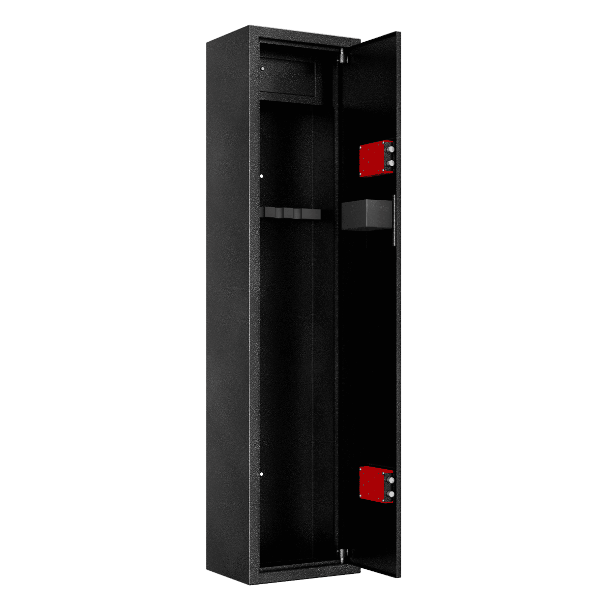 5 Gun Cabinet with Ammo Safe - Image 4